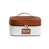 PU Leather Makeup Bag with Brush Holder